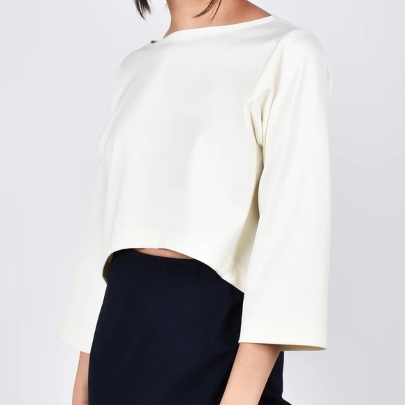 PARIDAEZ Women’s Original IBIS 2 in 1 Top 3/4 Sleeves Cream XS/ S - Picture 3 of 16